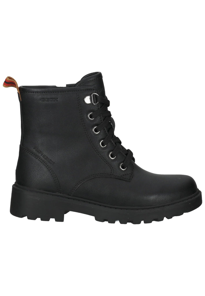 Geox Stiefelette Lederimitat Schwarz