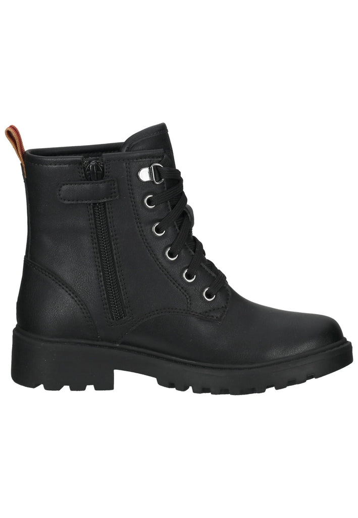 Geox Stiefelette Lederimitat Schwarz
