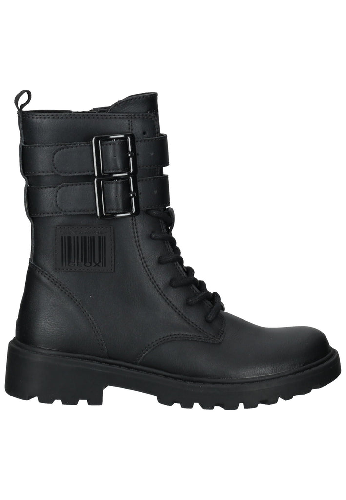 Geox Stiefelette Lederimitat Schwarz
