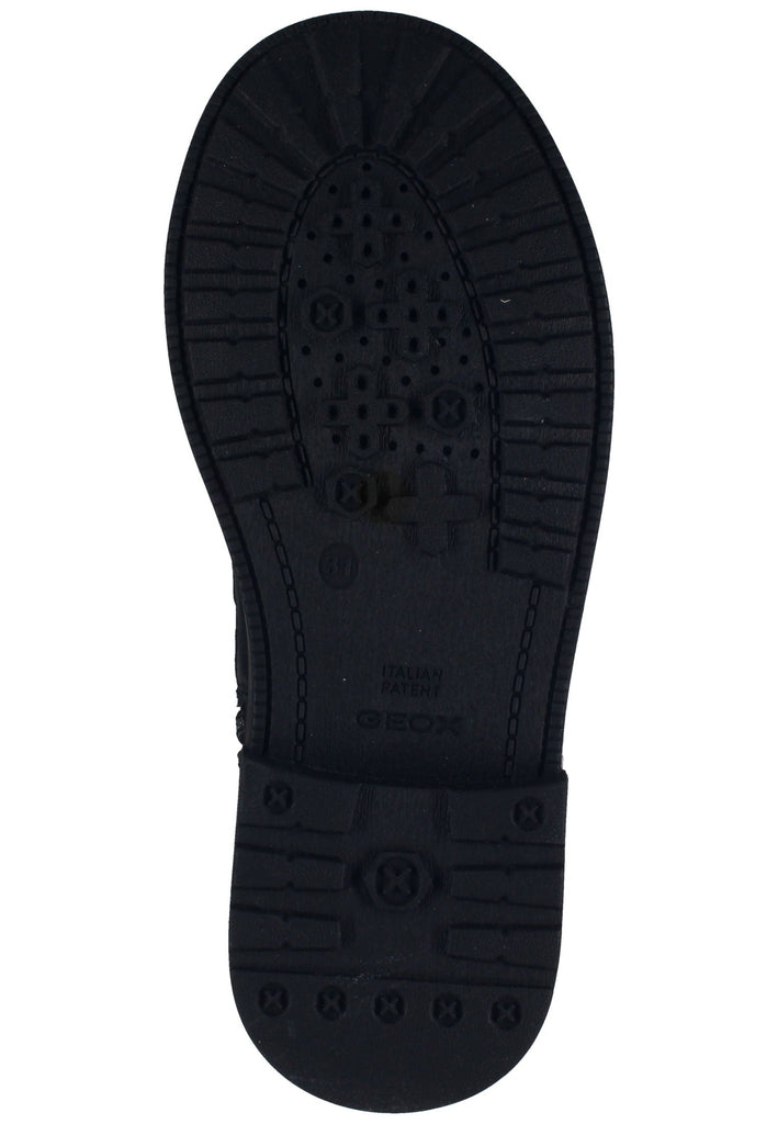 Geox Stiefelette Lederimitat Schwarz