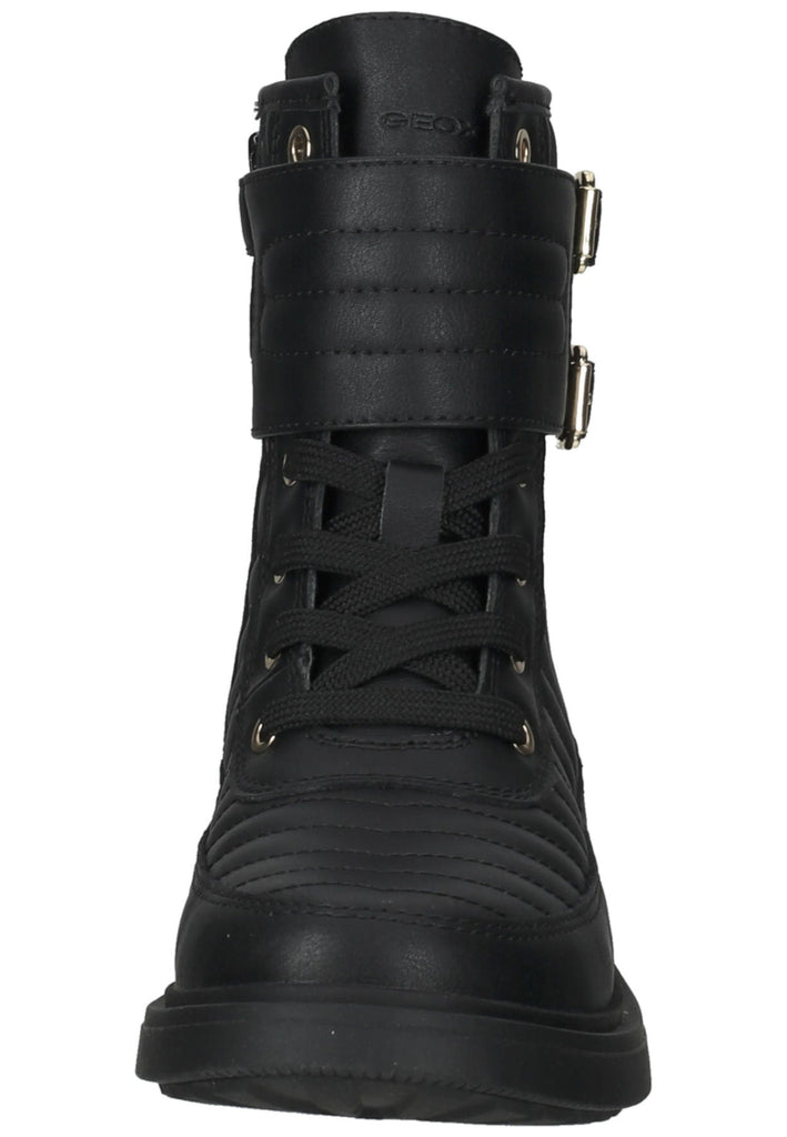 Geox Stiefelette Lederimitat Schwarz