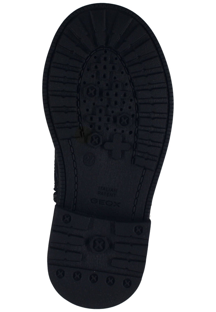 Geox Stiefelette Lederimitat Schwarz