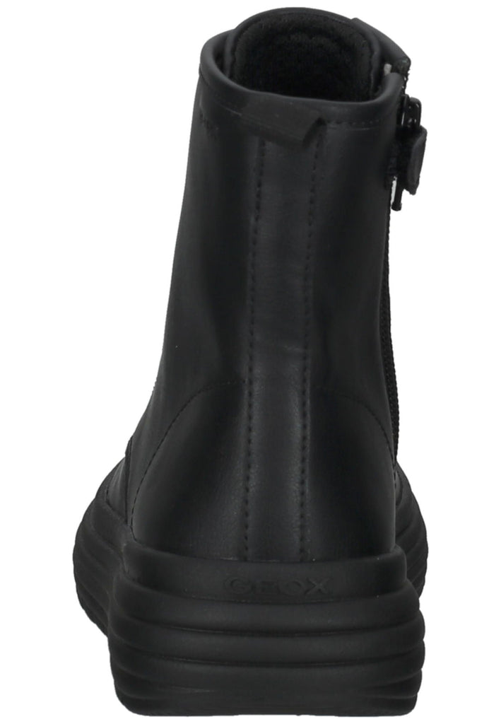 Geox Stiefelette Lederimitat Schwarz