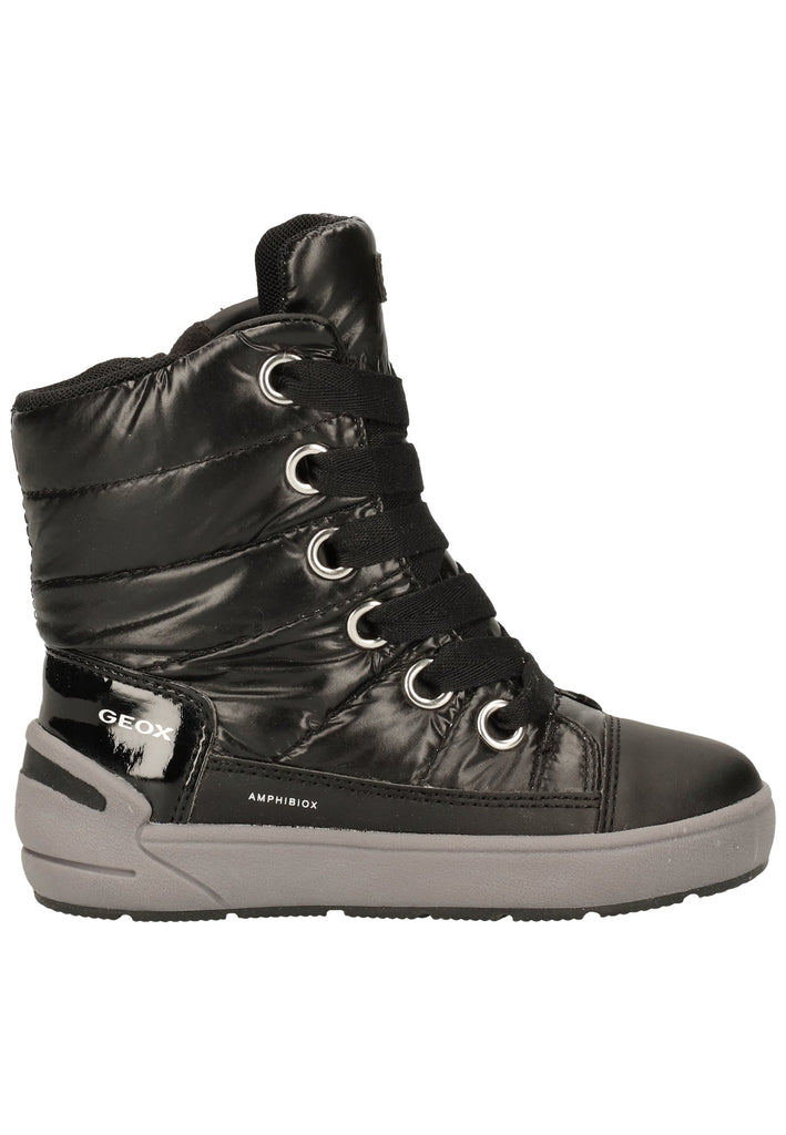 Geox Stiefelette Lederimitat Schwarz