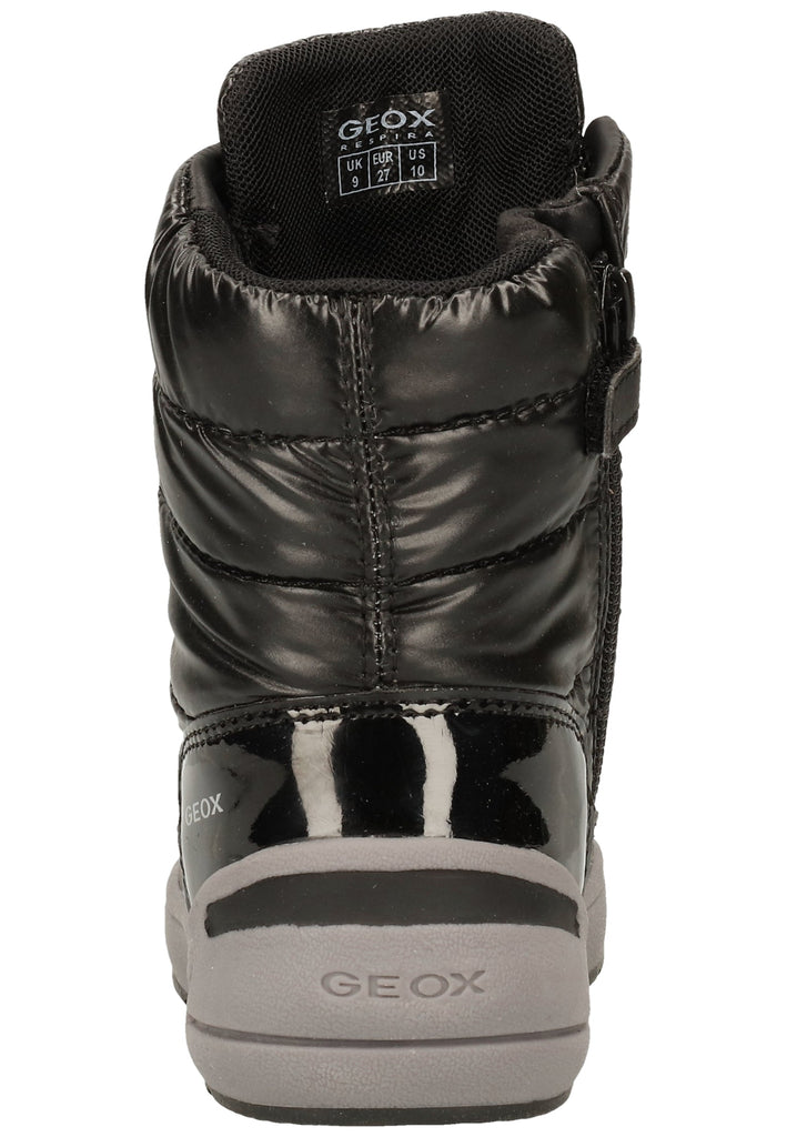 Geox Stiefelette Lederimitat Schwarz