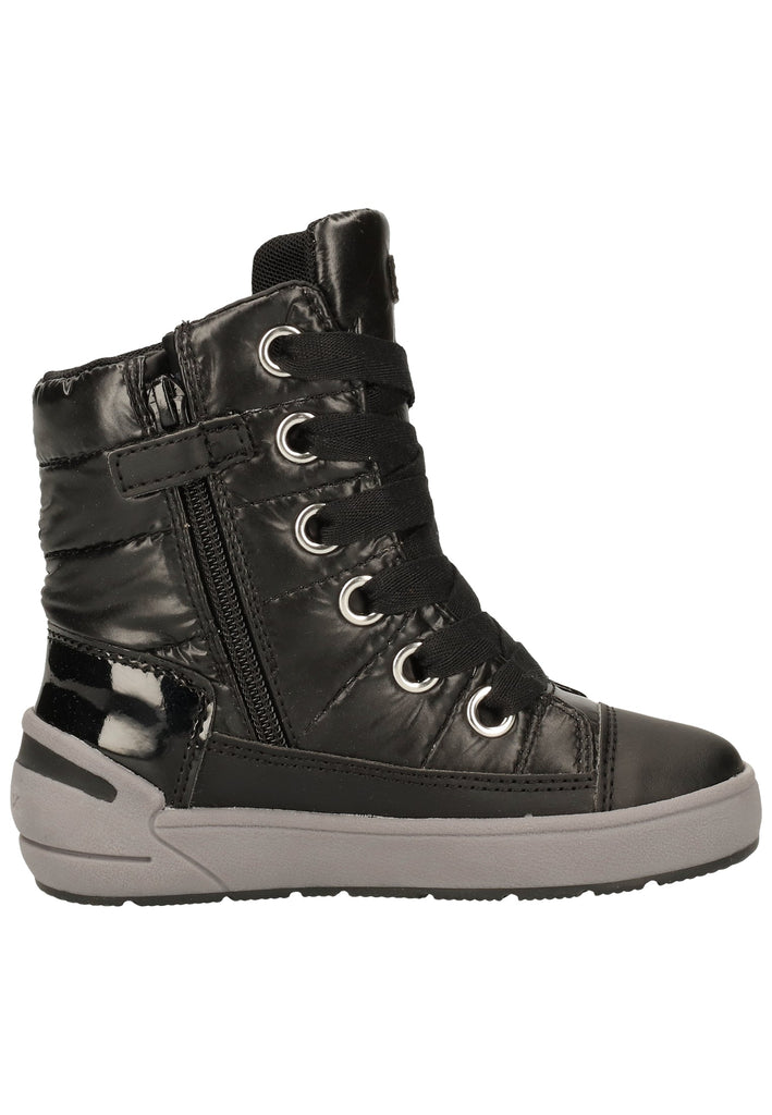 Geox Stiefelette Lederimitat Schwarz