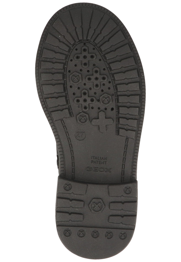 Geox Stiefelette Lederimitat Schwarz