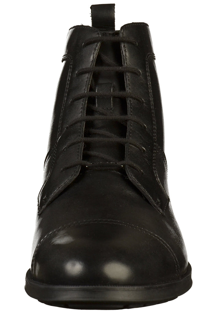 Geox Stiefelette Lederimitat Schwarz
