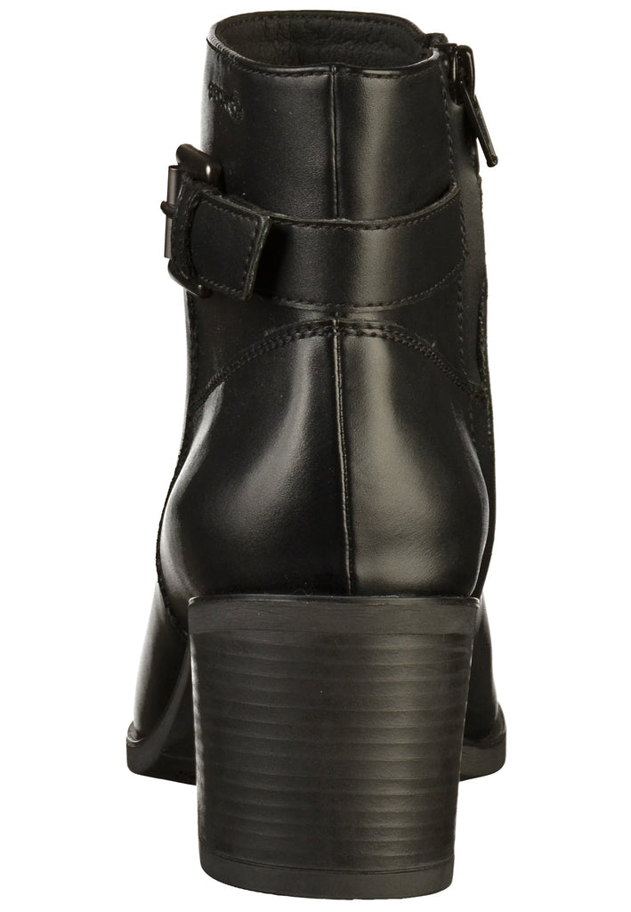 Geox Stiefelette Lederimitat Schwarz