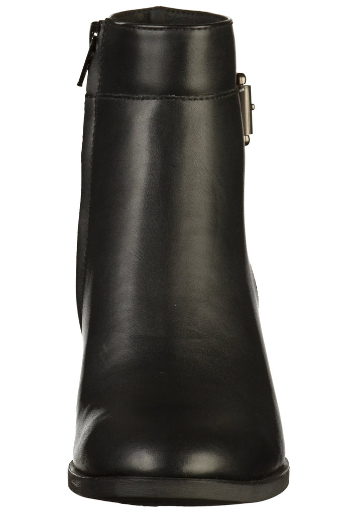 Geox Stiefelette Lederimitat Schwarz