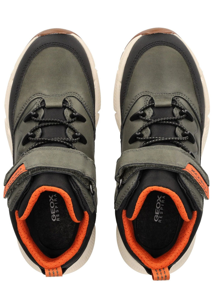 Geox Stiefelette Lederimitat/Textil Military