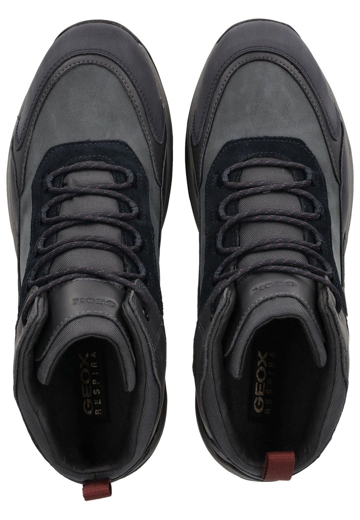 Geox Stiefelette Lederimitat/Textil Navy Warmfutter