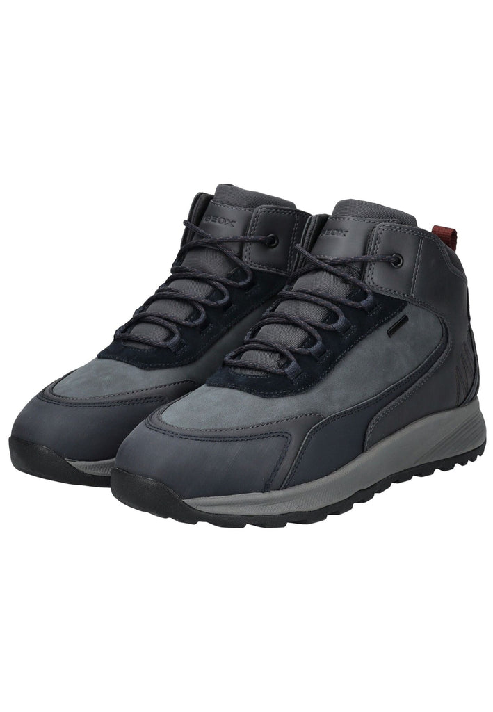 Geox Stiefelette Lederimitat/Textil Navy Warmfutter