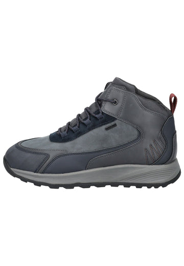 Geox Stiefelette Lederimitat/Textil Navy Warmfutter