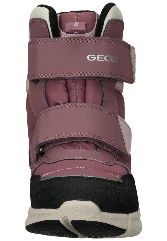 Geox Stiefelette Lederimitat/Textil Rose Warmfutter
