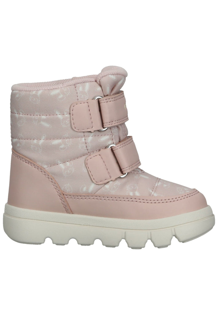 Geox Stiefelette Lederimitat/Textil Rose Warmfutter