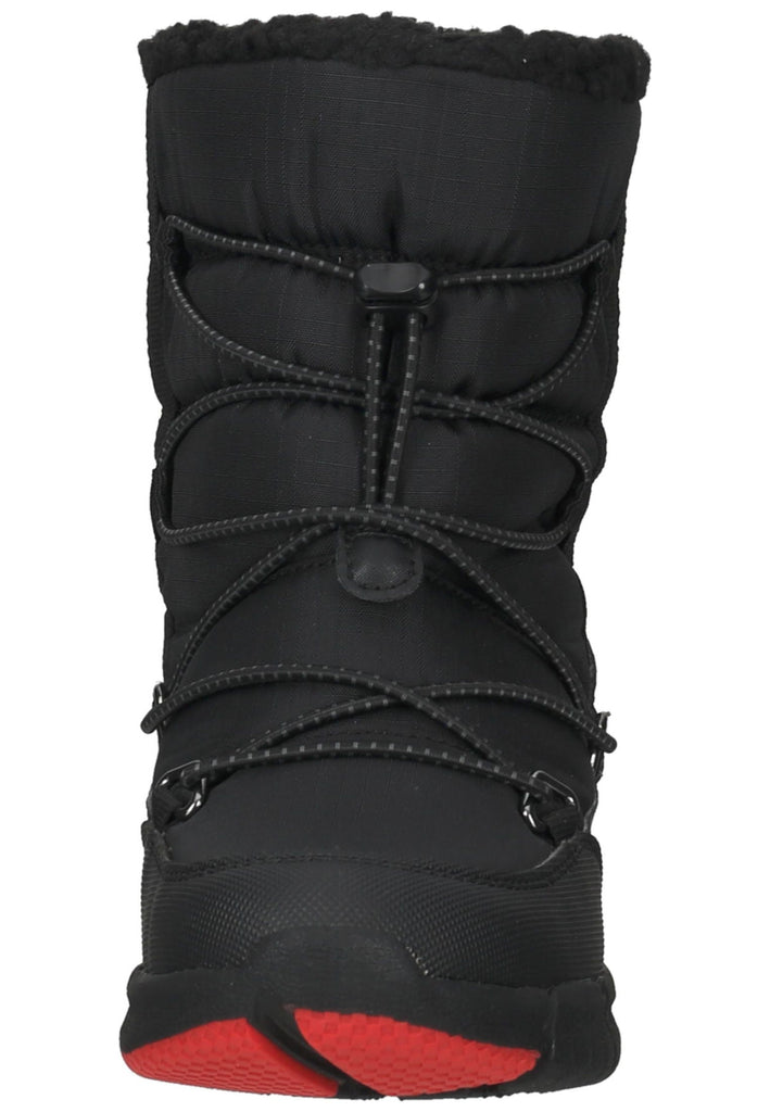 Geox Stiefelette Lederimitat/Textil Schwarz