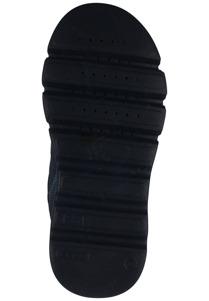 Geox Stiefelette Lederimitat/Textil Türkis/Navy