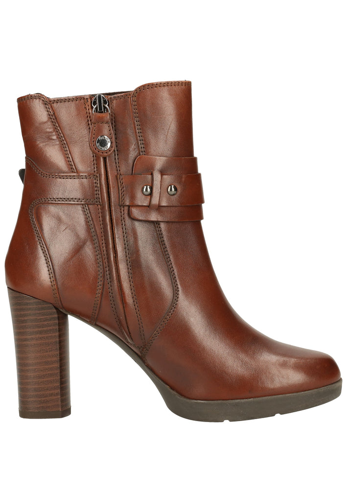 Geox Stiefelette Nappaleder Cognac