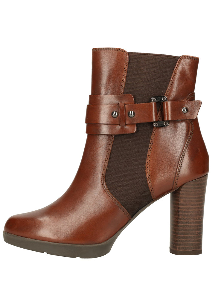Geox Stiefelette Nappaleder Cognac