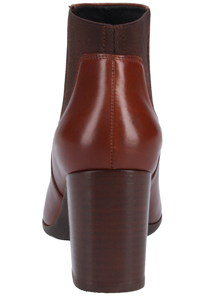 Geox Stiefelette Nappaleder Cognac