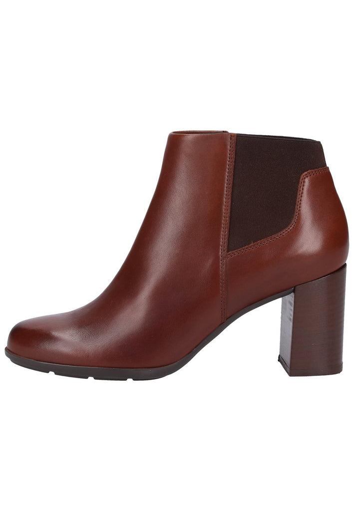 Geox Stiefelette Nappaleder Cognac