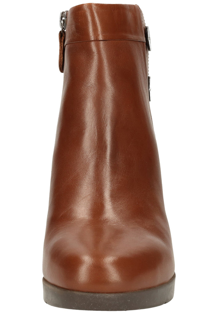 Geox Stiefelette Nappaleder Cognac