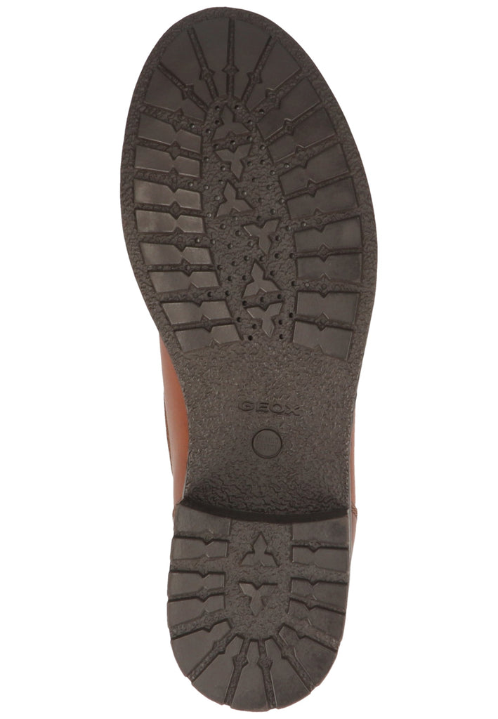 Geox Stiefelette Nappaleder Cognac