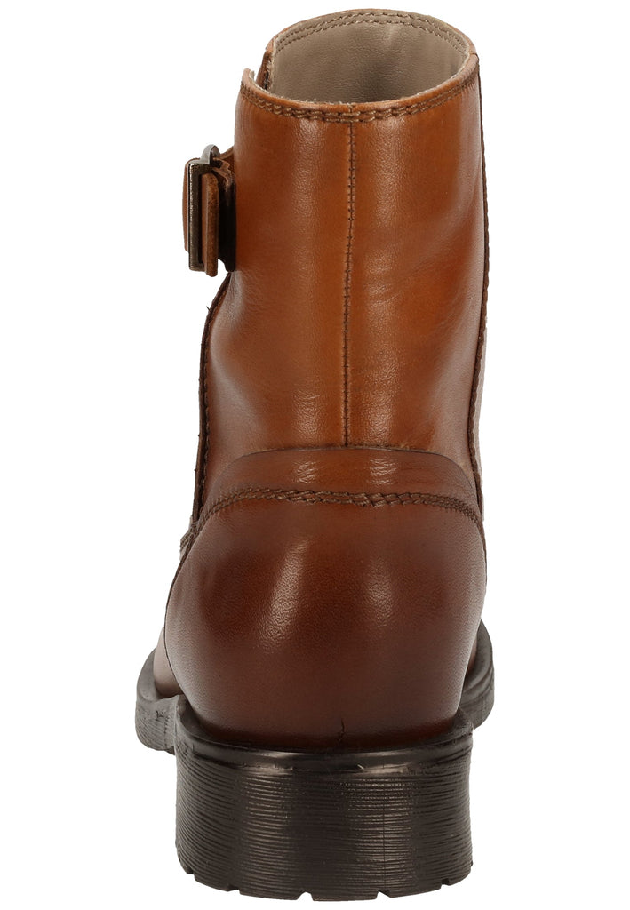 Geox Stiefelette Nappaleder Cognac