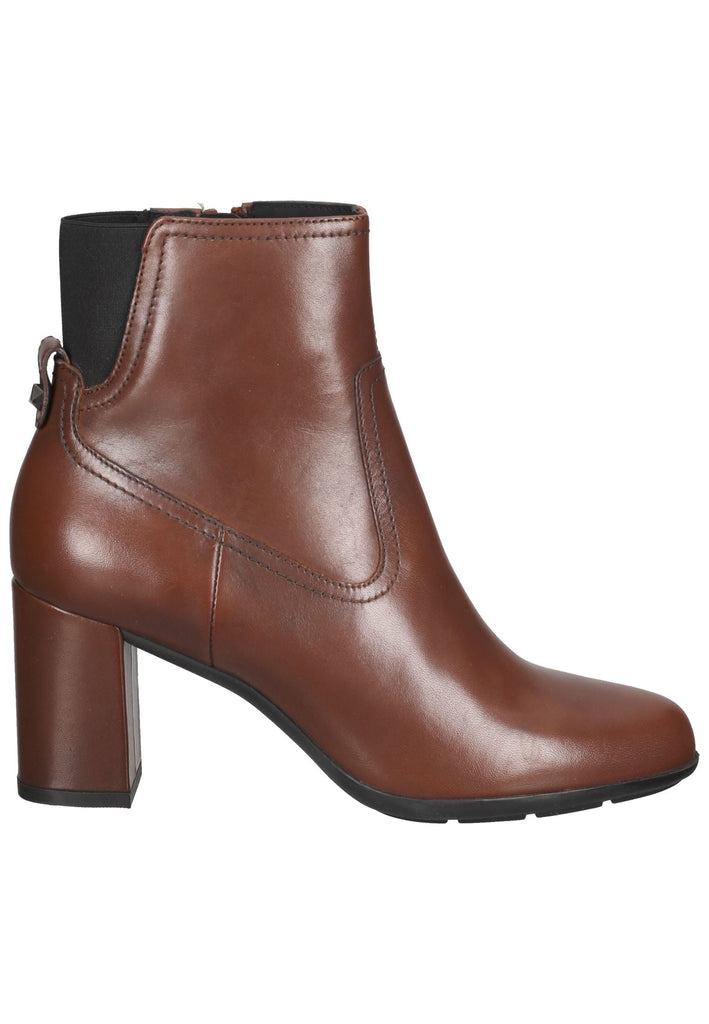 Geox Stiefelette Nappaleder Cognac