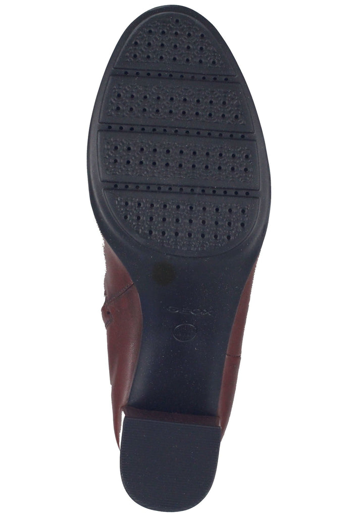 Geox Stiefelette Nappaleder Cognac