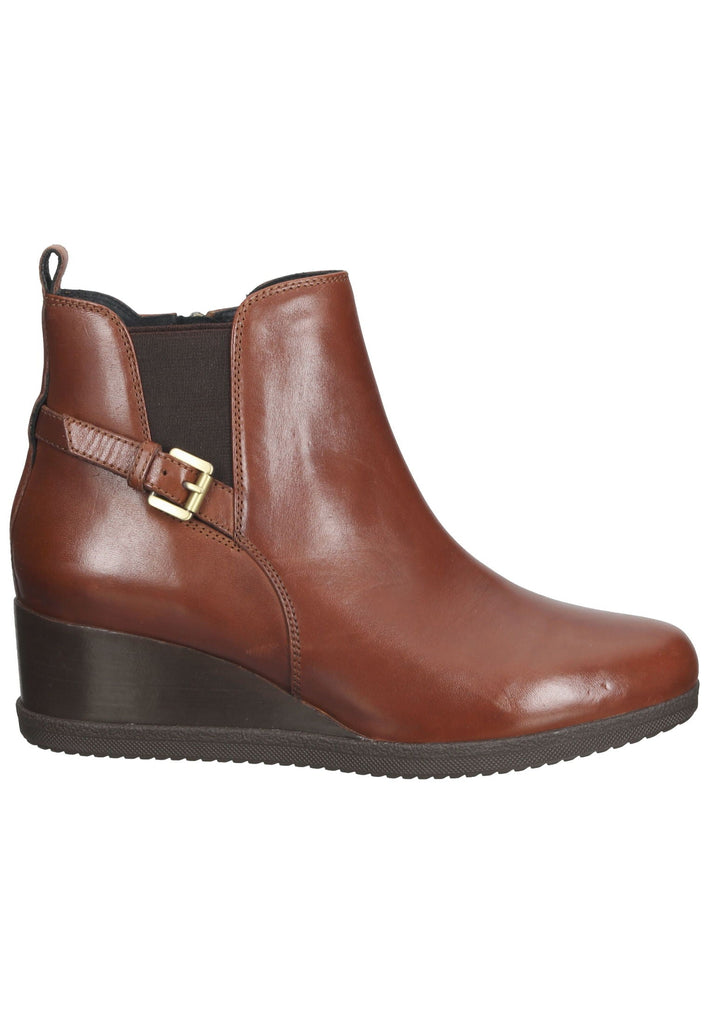 Geox Stiefelette Nappaleder Cognac