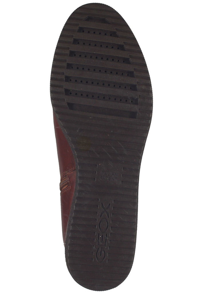 Geox Stiefelette Nappaleder Cognac