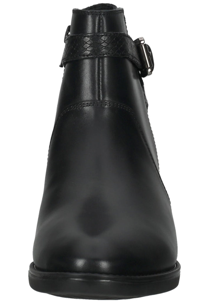 Geox Stiefelette Nappaleder Schwarz