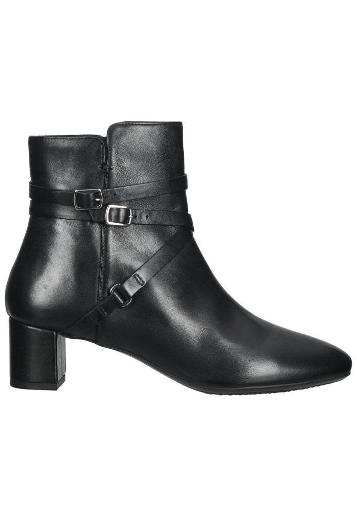 Geox Stiefelette Nappaleder Schwarz