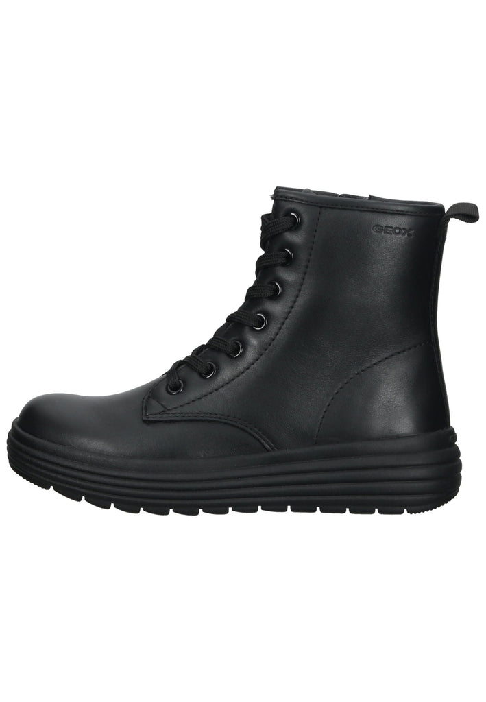 Geox Stiefelette Nappaleder Schwarz