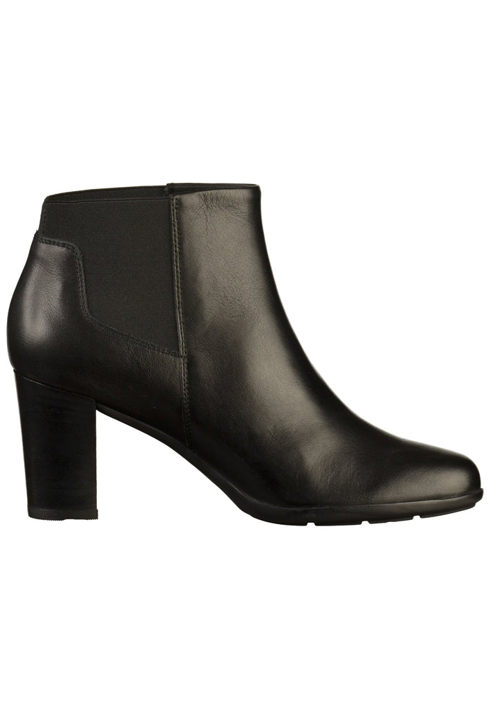 Geox Stiefelette Nappaleder Schwarz