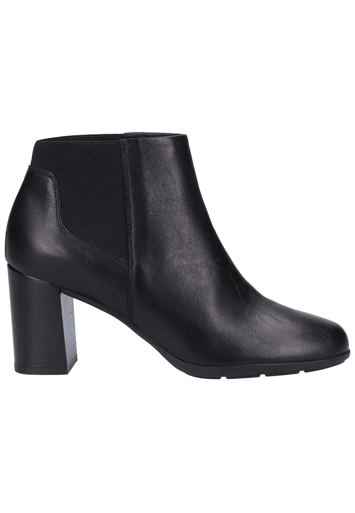 Geox Stiefelette Nappaleder Schwarz