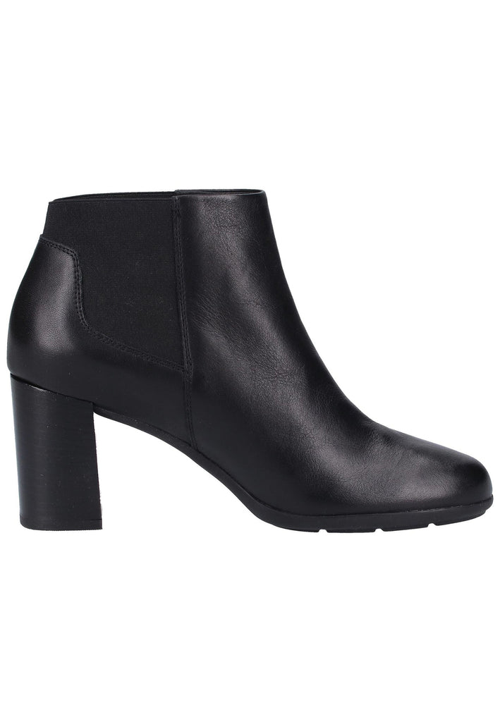 Geox Stiefelette Nappaleder Schwarz