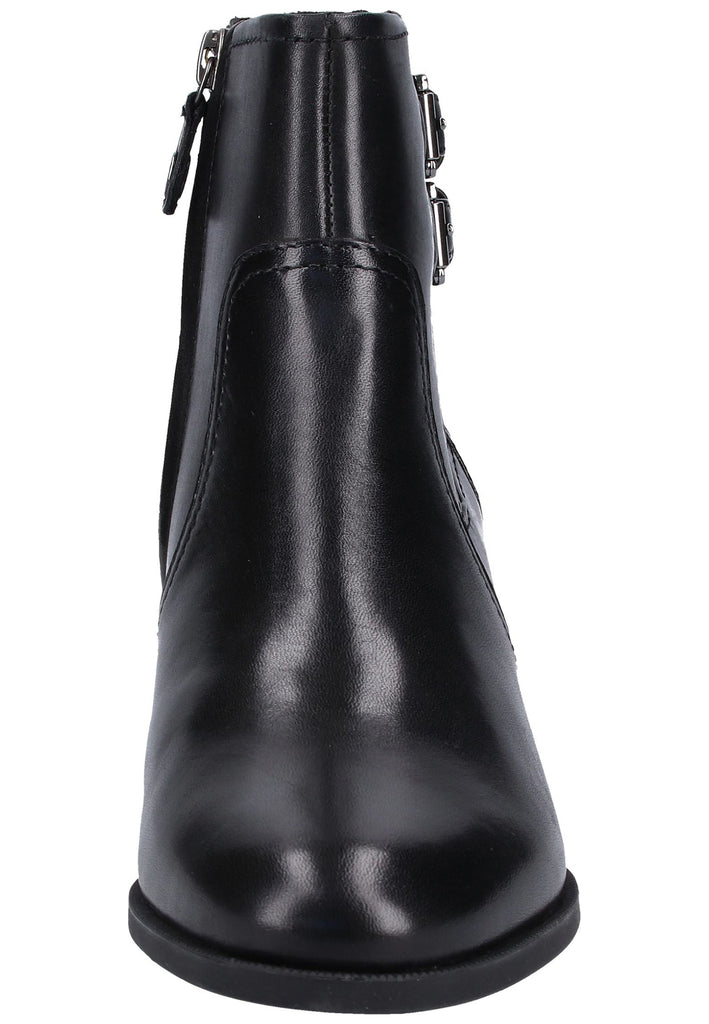 Geox Stiefelette Nappaleder Schwarz