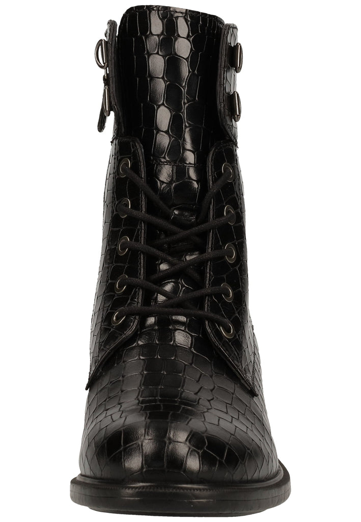 Geox Stiefelette Nappaleder Schwarz