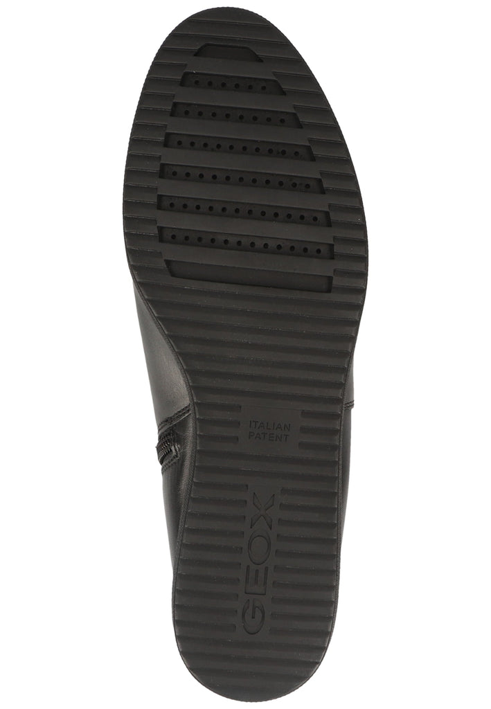 Geox Stiefelette Nappaleder Schwarz