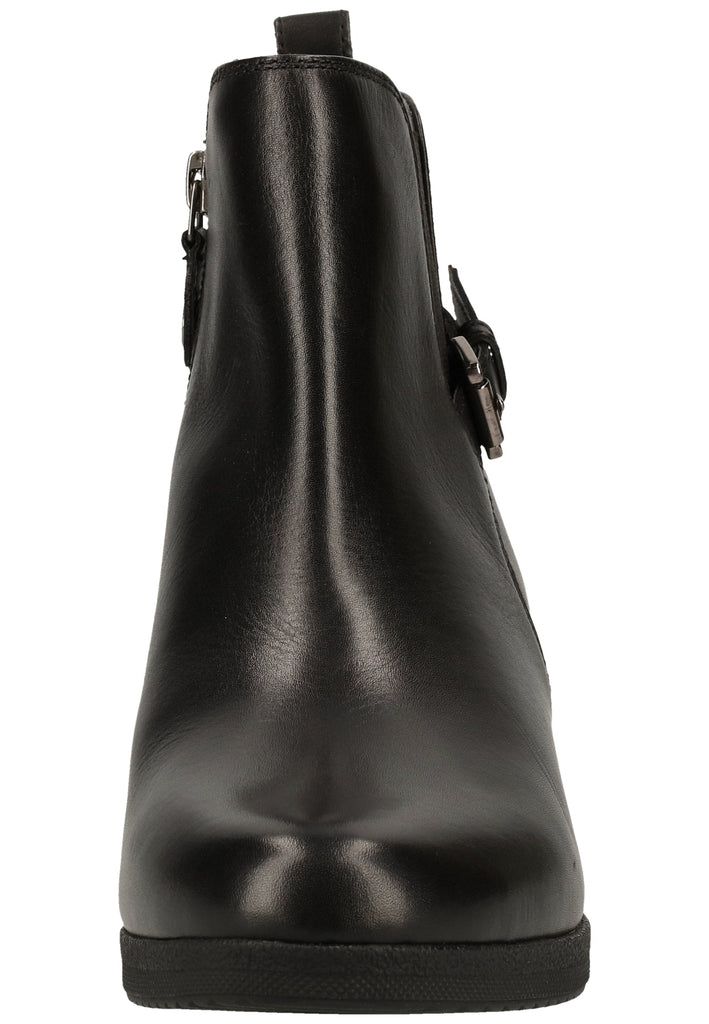 Geox Stiefelette Nappaleder Schwarz