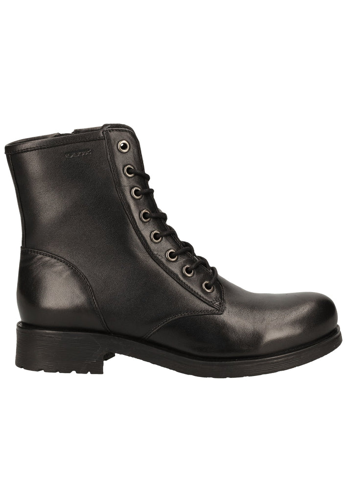 Geox Stiefelette Nappaleder Schwarz