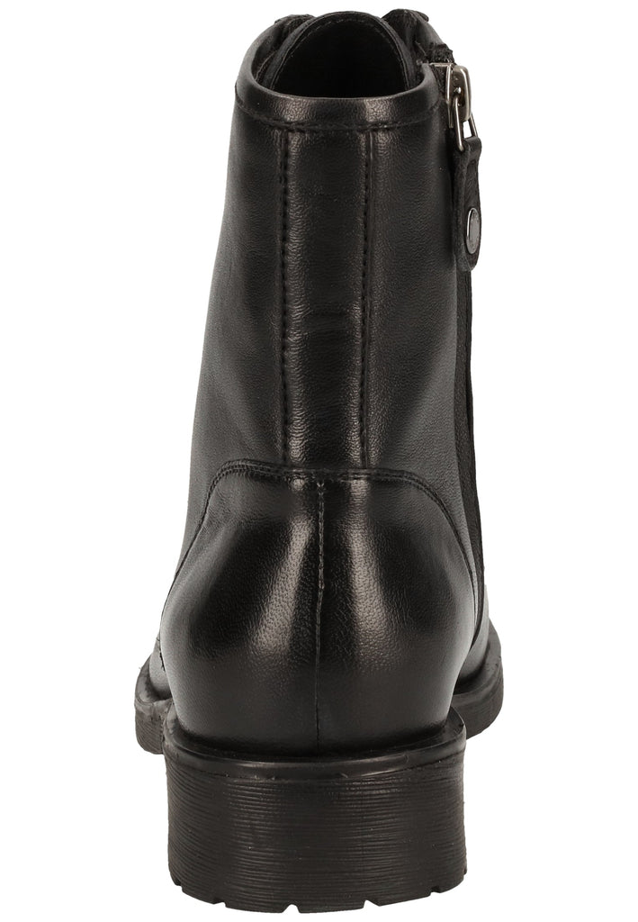 Geox Stiefelette Nappaleder Schwarz