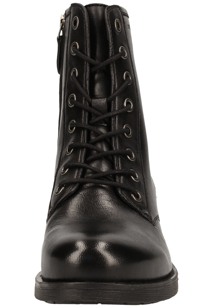 Geox Stiefelette Nappaleder Schwarz
