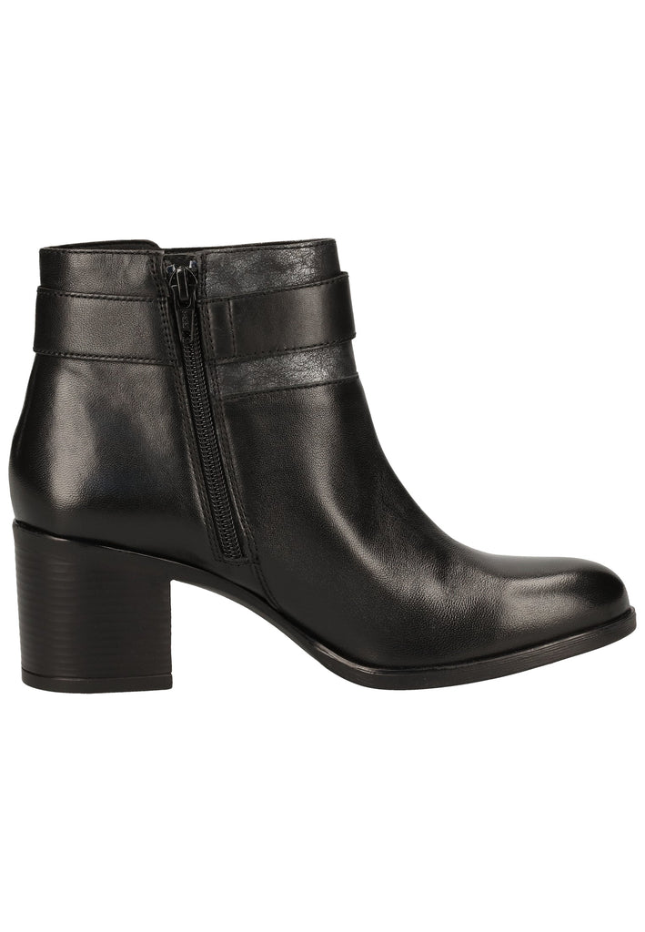 Geox Stiefelette Nappaleder Schwarz