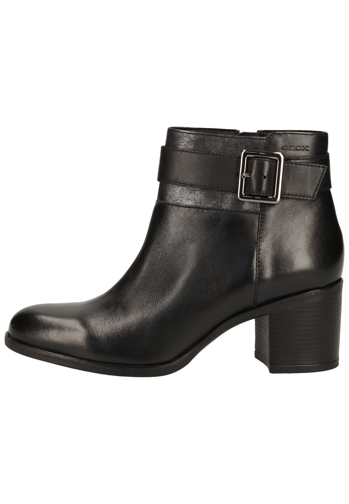 Geox Stiefelette Nappaleder Schwarz