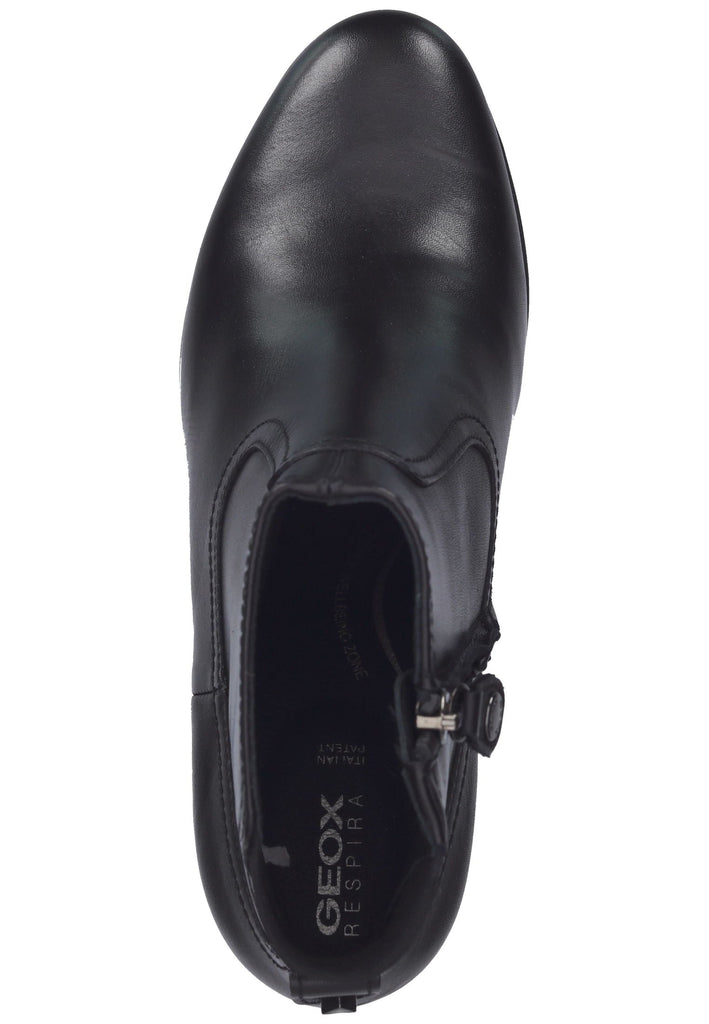 Geox Stiefelette Nappaleder Schwarz