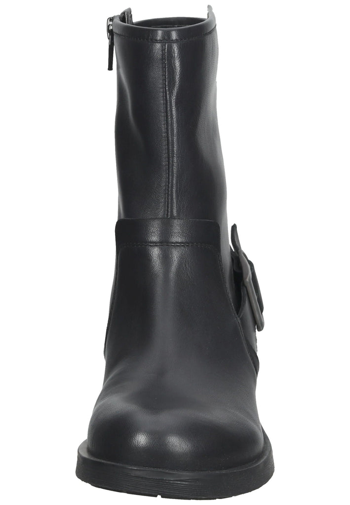 Geox Stiefelette Nappaleder Schwarz
